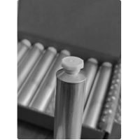 20g Aluminum Hand Cream Eye Cream Skin Care Tube Packaging With Black Lid