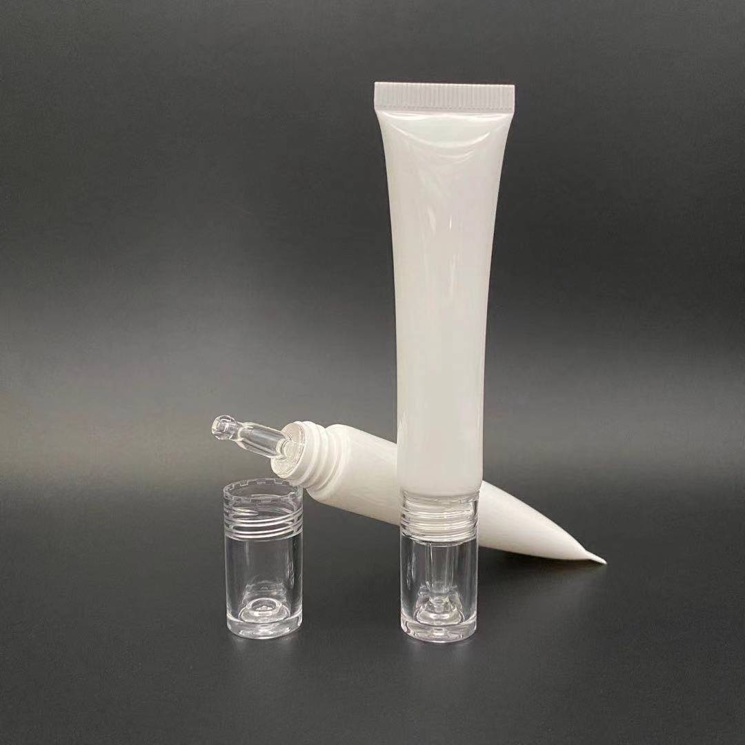 30ml 150ml 1 fl.oz 5oz white tube for cosmetics plastic tubes packages top screw cap octagonal cover hand cream soft tube