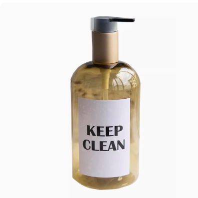 Luxury Cosmetic Packages Plastic Skincare Containers Set Pump Bottle Gold pump With Lotion Bottle Cosmetic Bottle