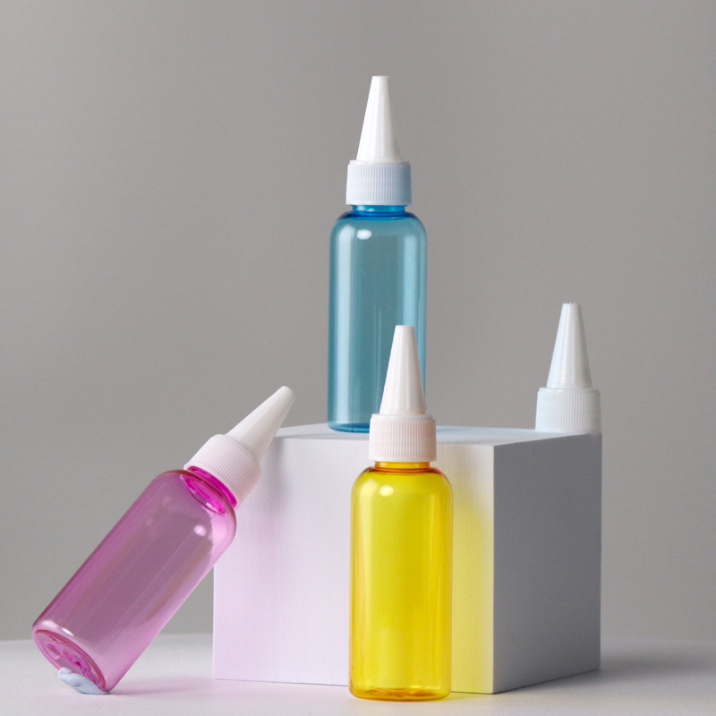 Beauty Salon hair oil bottles squeeze dropper hair oil applicator plastic bottles for hair oil treatment 150ml 200ml 250ml 300ml