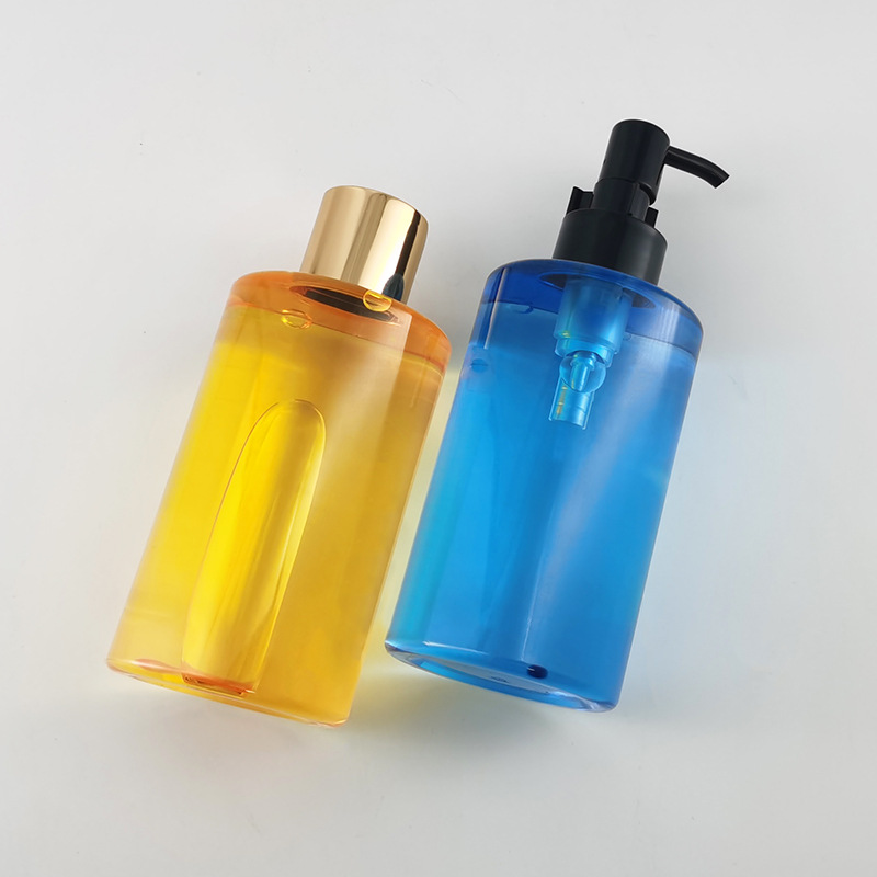 Custom Plastic bottles with dispenser for body butter Advanced Slim Body Cream Wide Mouse Cream lotion jars with lids