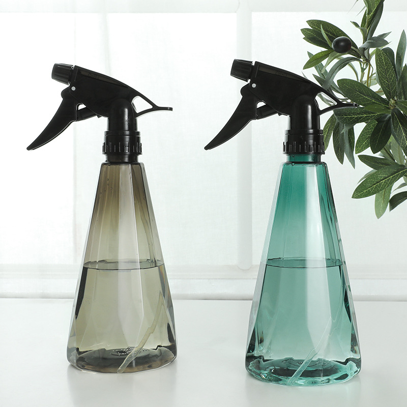 Plastic Spray Bottle round square Trigger Spray Clean Bottle PET PE 250ml 300ml 500ml 800ml Customize Clear Dispenser Packaging