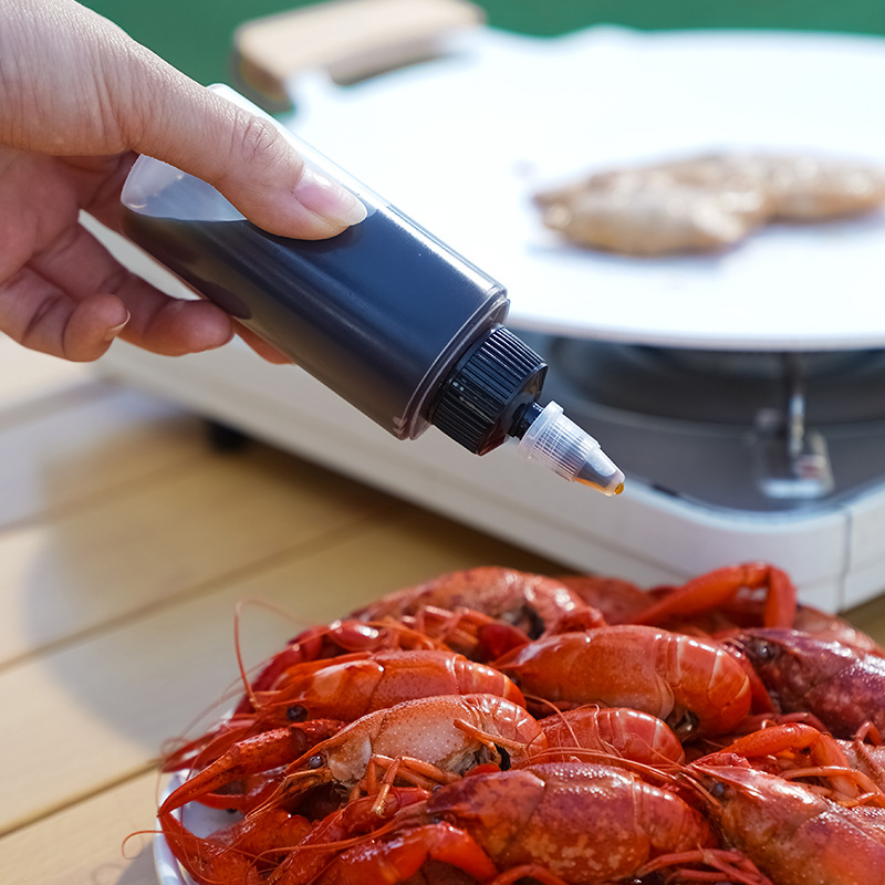 Household Sauce Squeeze salad bottle Seasoning box Jam Squeeze Bottle Outdoor barbecue seasoning bottle set