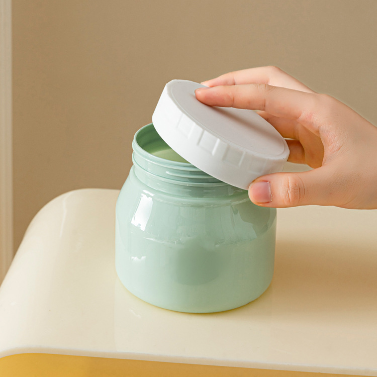 2 3 4 5 6 8 12 16 oz plastic jar with pump lid clear plastic jar plastic hair cream jar 150ml 200ml 250ml 300ml 400ml 500ml