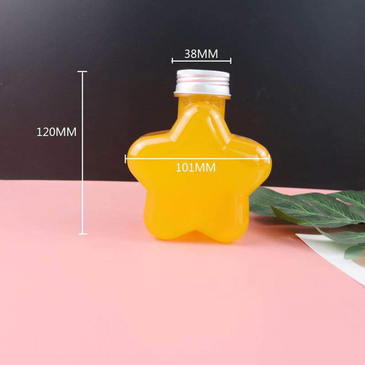 250ml 300ml 350ml 500ml PET Empty Plastic Juice Bottles With Caps 8oz 10oz 12oz 16oz Plastic Juice Bottles For Juice Business