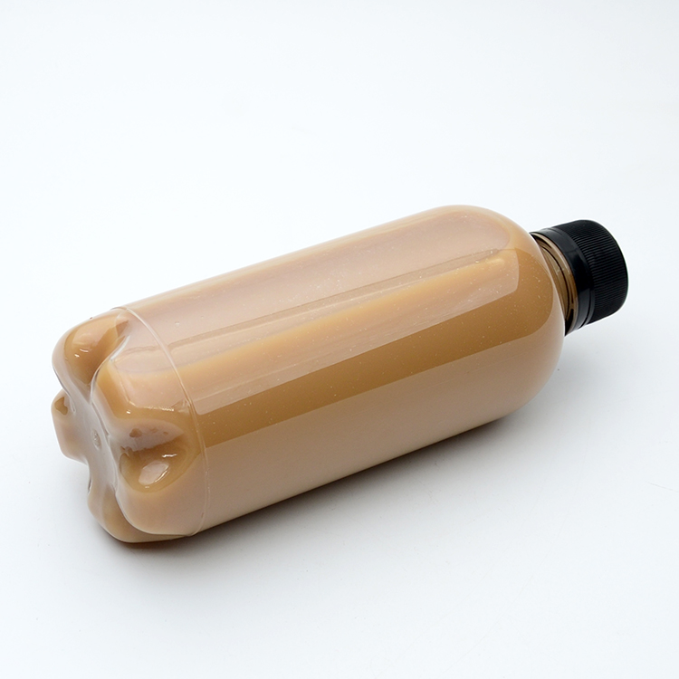 Custom HPP Cold Pressed 12 oz Round food grade PET transparent juice plastic bottle Carbonated Beverage Bottle with Screw Cap