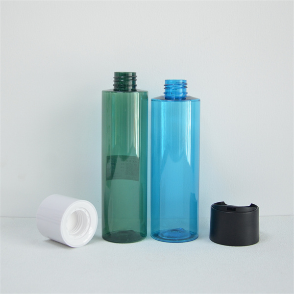 20ml 30ml 50ml Squeeze Plastic Facial Toner Bottle with Smooth Top Gold Top