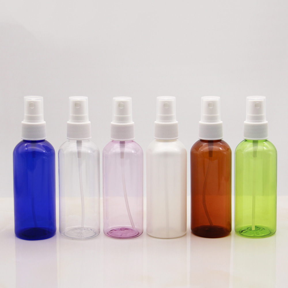 30ml 50ml 100ml Color Clear PET Plastic Fine Mist Sprayer Bottle Perfume Pen Sunscreen Spray Bottle Travel Set Bottles
