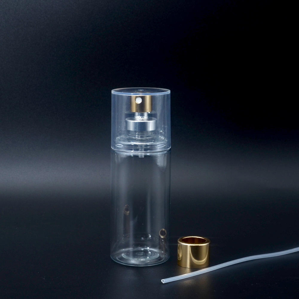 150ml 180ml 250ml Empty Plastic Spray Bottles For Essential Oils, Perfume Atomizer, Fine Mist Spray With Gold Sprayer