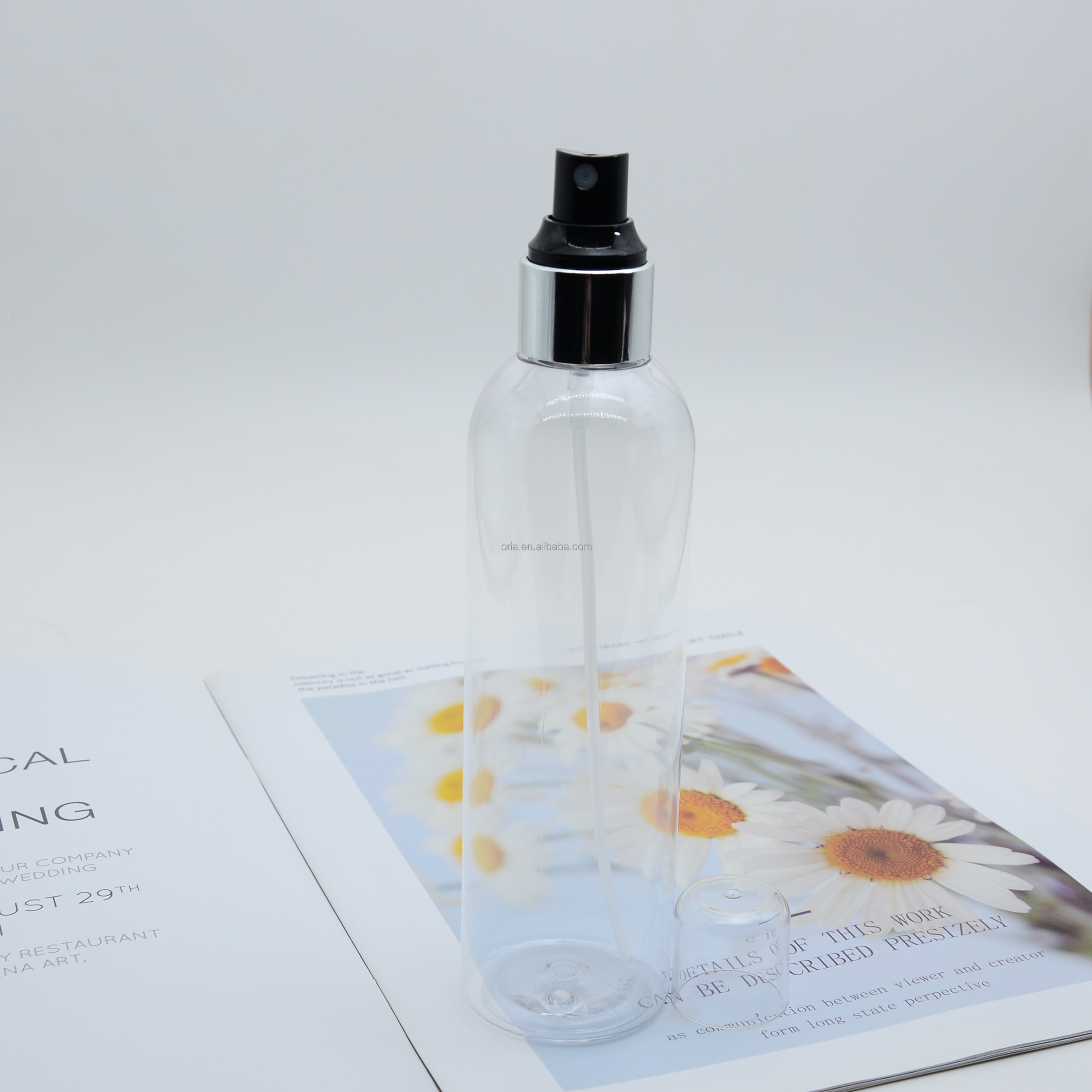 wholesale 200ml 300ml Reusable water spray bottle plastic continuous fine mist alcohol spray bottle plastic