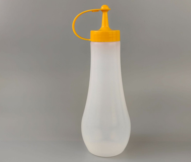 300ml Food Grade Plastic Hdpe Squeeze Bottle For Ketchup Sauce Oil Plastic Honey Jam Mustard Syrup Squeeze Bottle
