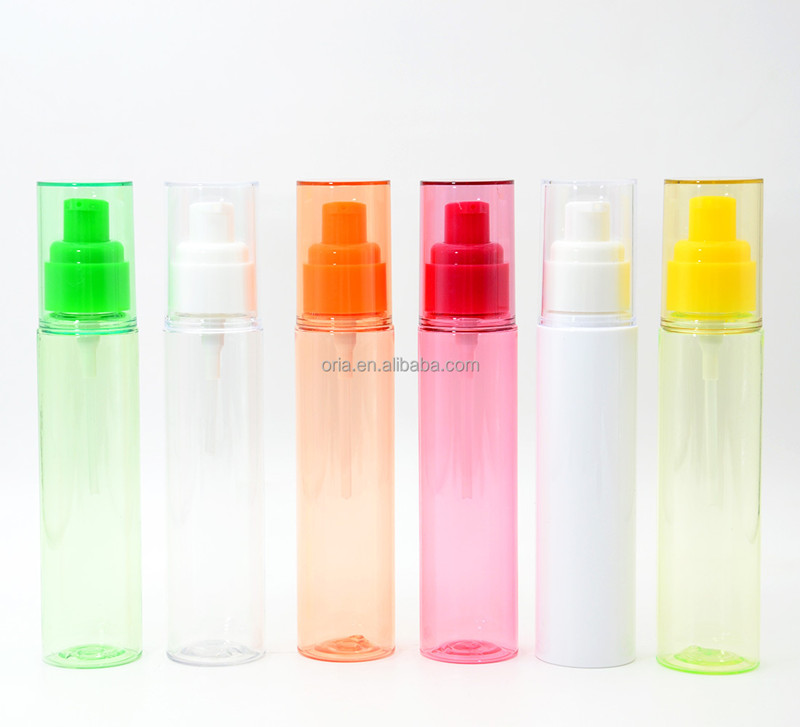 Free Sample Custom Color 100ML 3.33oz Perfume Decant Spray Bottle Portable Spray Bottle Transparent Small Volume Spray Bottle