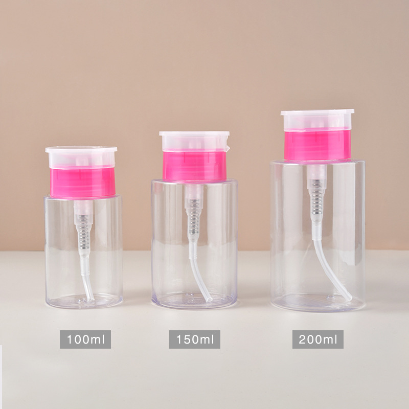 Makeup Remover Liquid Bottle Customize Package Press Pump Bottle 60ml 80ml 100ml 120ml 150ml 200ml 300ml Shampoo Foam Container