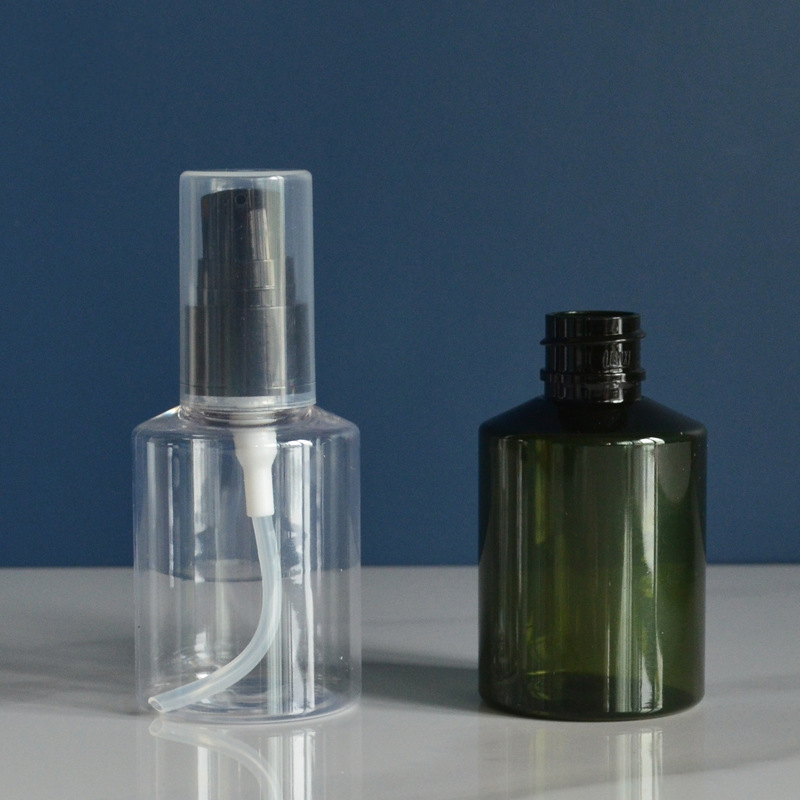 50ml 100ml 150ml 250ml 500ml PET Customize Packaging Matte Frosted Cream Bottle Pump Refillable Lotion Plastic Spray Bottle
