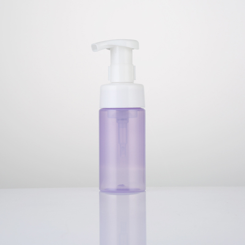 Purple Pink Green Lash Shampoo Bottles 50ml 100ml 120ml 150ml 300ml 500ml Mousse Cleanser Bottle Foam Pump Bottle With Brush