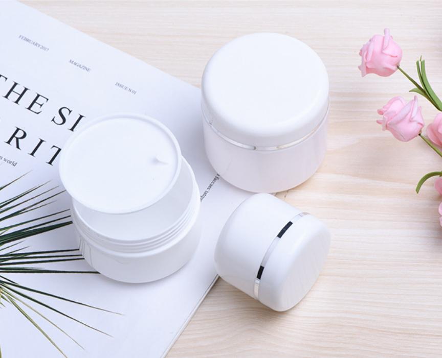 50g 100g 150g Cosmetics Jars Face Cream Eye Serum Body Lotion Skin Care Gel Paste Jars With Lids Seal Single Wall Layer PP Jar