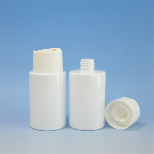 50Ml 100Ml Pet Transparent Facial Toner Cosmetic Bottle With Double Layer Screw Cap