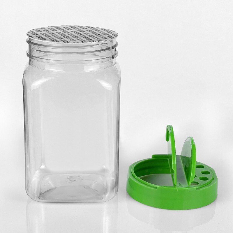 30 50ml PET plastic seasoning accessories spice & herb tools bottle clear salt and pepper shaker spice jar