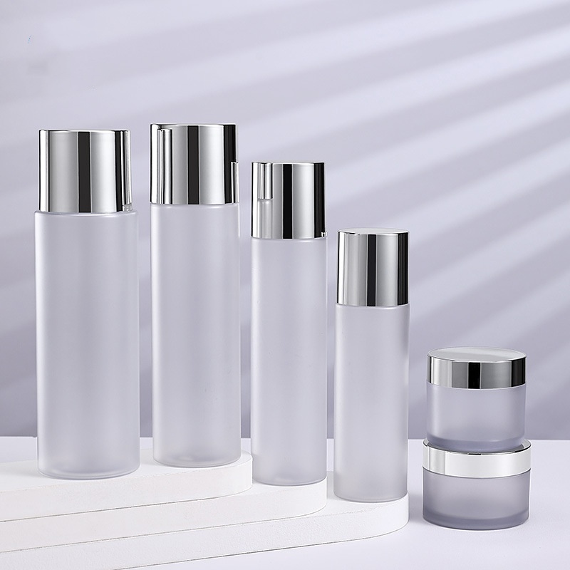 Frost Plastic Face toner Bottles with Screw Caps 50ml 60ml 100ml 120ml 150ml 200ml 250ml Cosmetic Packaging Container Dispenser