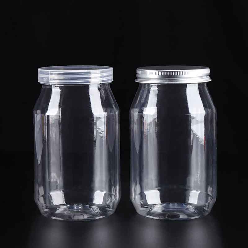 200ml 300ml Custom Color Kitchenware Screw Cap Wide Mouth Honey Spice Sauce Honey Container Food Storage Snack  Round Jar