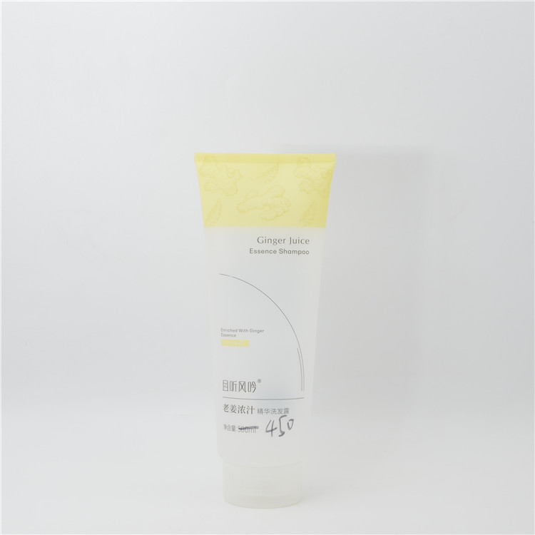 Wholesale 100ml Empty PE Transparent Plastic Tube With Flip Cap Facial Cleanser Hand Cream Lotion Cosmetic Container packaging