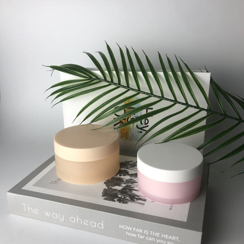 Custom Lip Balm Containers 100g 100ml 150ml 200ml Black Green Pink Purple Makeup Cleansing Balm Packaging Plastic Jar with Lids