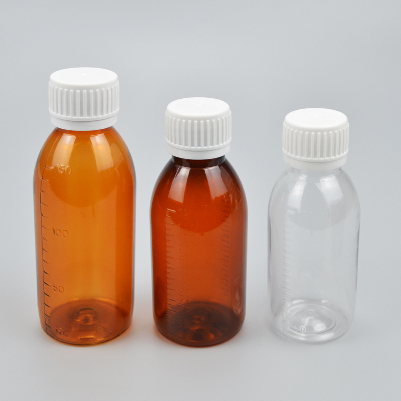 Medicine PET 25ml 30ml 50ml 100ml 120ml 150ml 180ml 200ml 500ml pharmaceutical cough syrup bottle oral liquid bottle honey