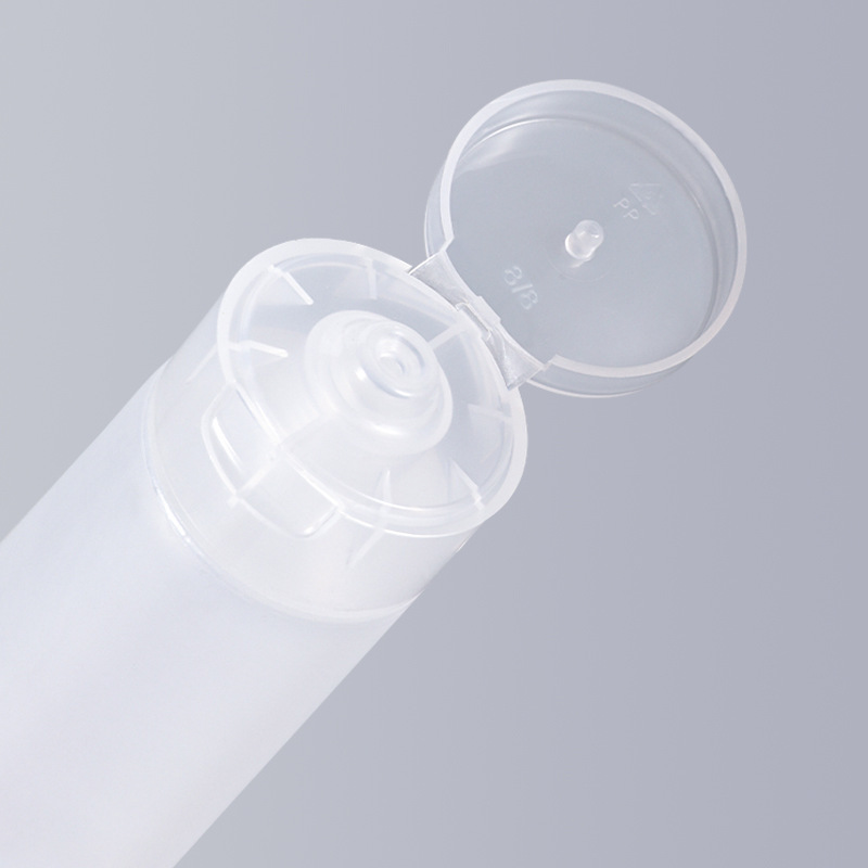 5ml 10ml 15ml 20ml 30ml 50ml 100ml PP soft squeeze tube with flip top lid cream facial cleanser tubes packaging