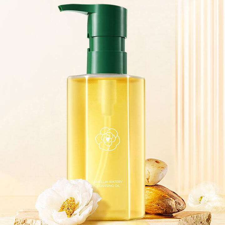 Cleansing Oil bottle water oil pump bottle with lock pump Facial Oil container cosmetic packaging 3oz 4oz 5oz 6oz