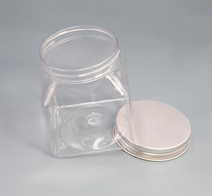 Empty Jars with lids for body butter body scrub Skin care cream Tre Hut Shea Sugar Scrub jar 16oz airless jar 50ml