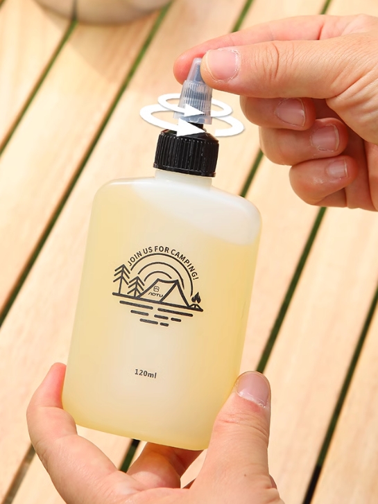 Refillable Empty Sauces Bottles 8 oz Plastic Squeeze bottles with Black Flip Top Caps, Wide Mouth for Condiment