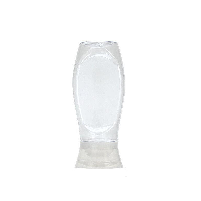 Food Grade 300g 500g Brand Tomato BBQ Chili Soy Sauce Ketcgup Salad Dressing Plastic Squeeze Bottle with Flip Top Cap