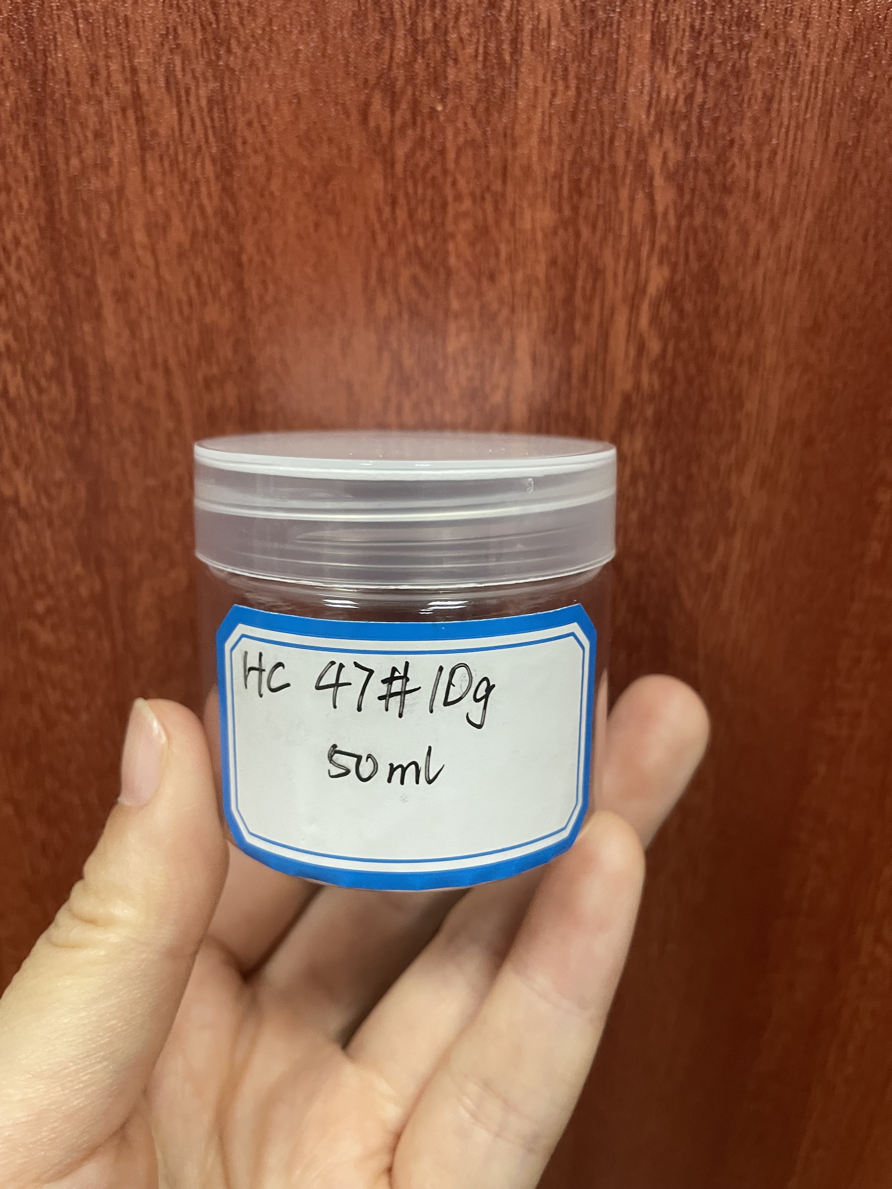 plastic slime jar with lid cream jar 20ml cosmetic make up containers hexagon make up mason jars with plastic lid