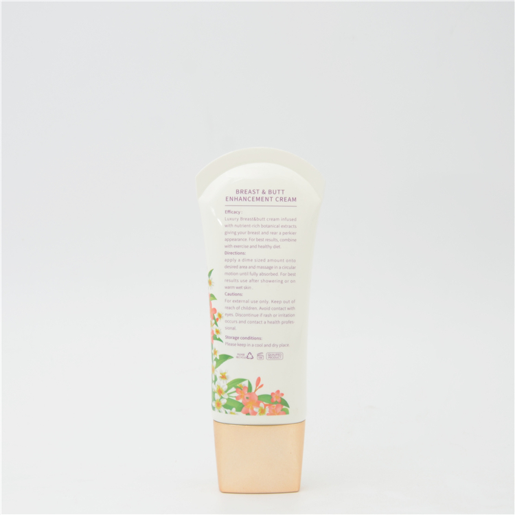 50ml 100ml 150ml 200ml 300ml Customized White Plastic Cosmetic Tube Skin Care Cream Hand Cream Packaging Tube With Flip-cap