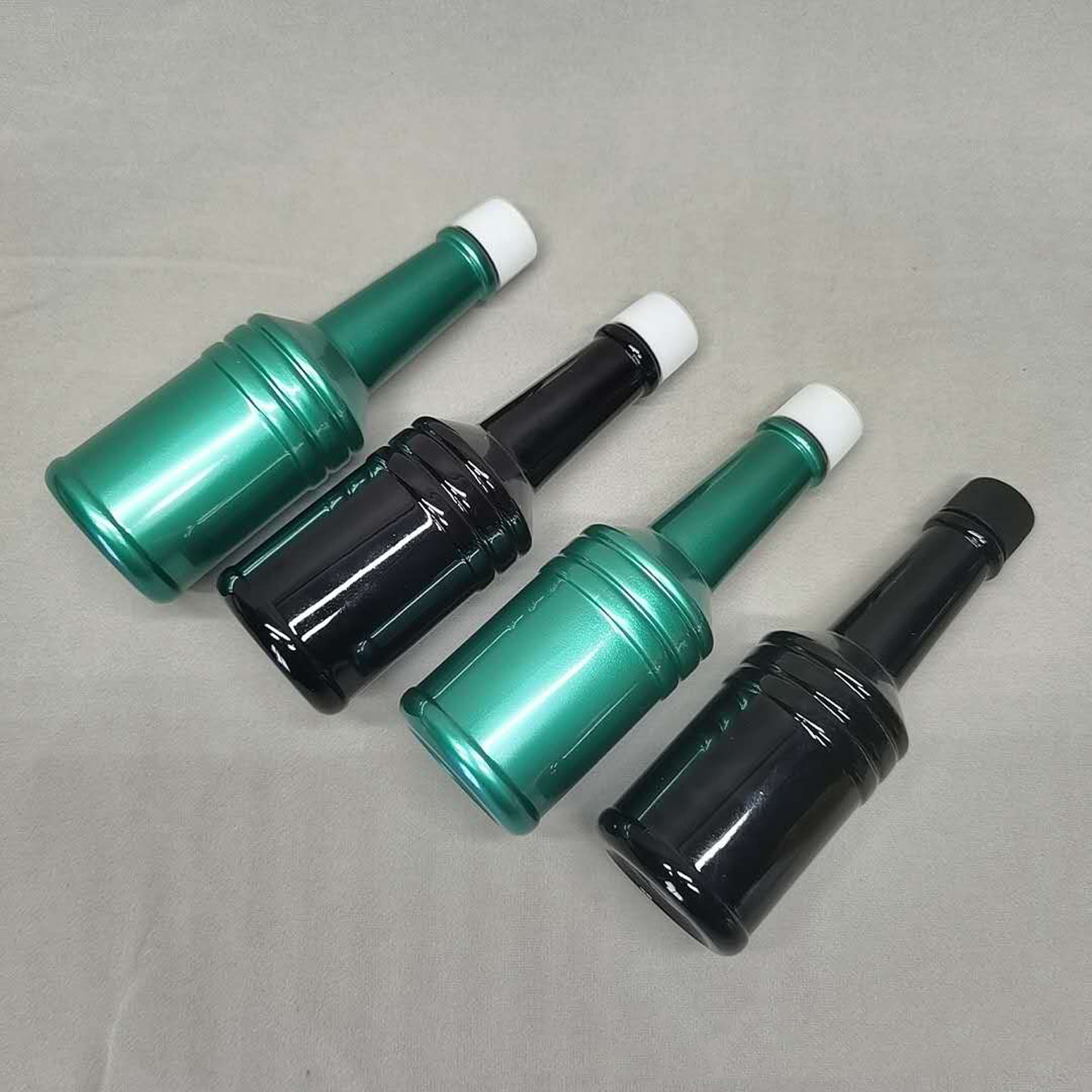 Long Neck 120ml 4oz 400ml Custom Color PET Plastic Creative Wine Bottle 400ml car cleaner packaging bottle Fuel Additives Bottle