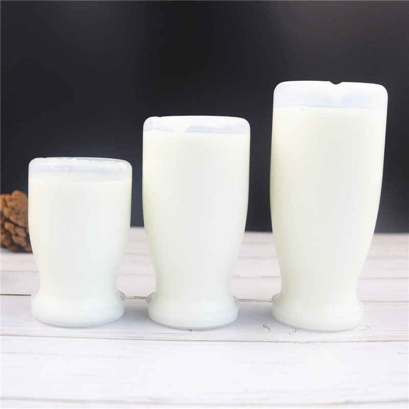 Eco Friendly 100ml 150ml 200ml PP Plastic Disposable Pudding Cake Yogurt Packaging BottleHeat Resistant Pudding Cup with Lids