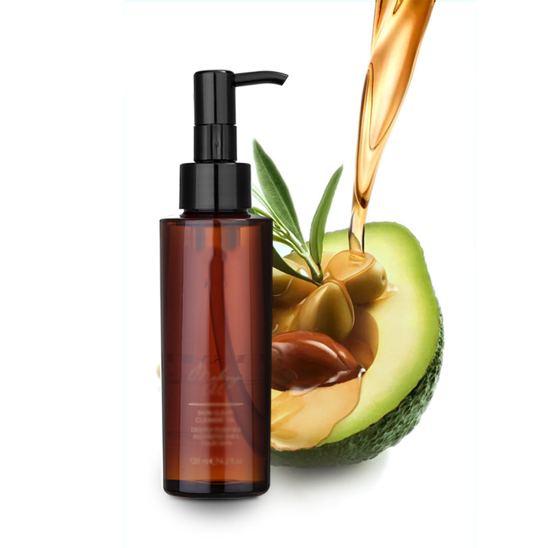 Amber Matte Black 100ml 120ml 150ml 200ml Empty Oil Liquid Skincare Packaging Cosmetic Cleanser Lotion Bottle Serum Bottle