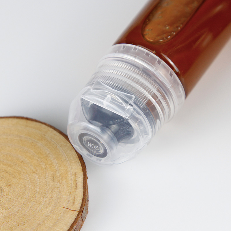 clear squeeze bottle 50ml 100ml 150ml honey water clear container with flip lip portable travel wholesale