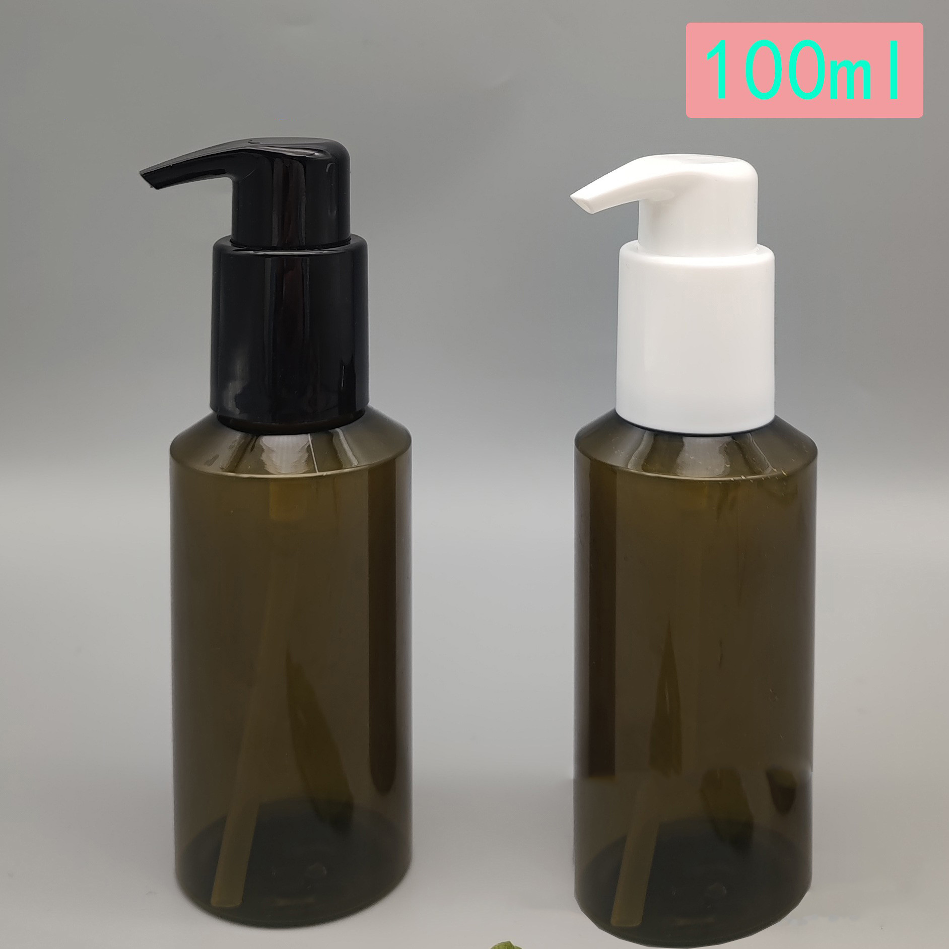 Free Sample Factory OEM clear green 200 300 500 700ml Lotion Custom color and logo Cosmetic lotion Foam Pump Bottle