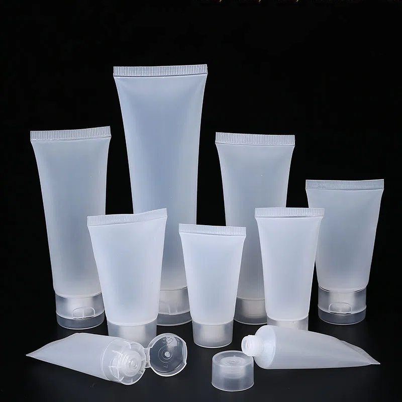 Clear Frosted  5ml 10ml 15ml 20ml 30ml 50ml 100ml 120ml Squeeze Lotion Shampoo Gel Soft Tube Screw Flip Top Cap Cleanser Tube