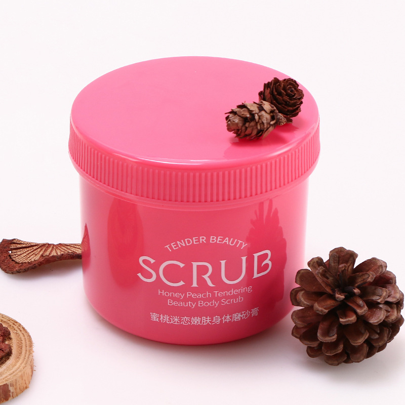 Pink 8 ounce Jars for Skin Care Body Scrub Containers Whipped Shea Butter Cream Packaging with Private Label Custom Printed Logo