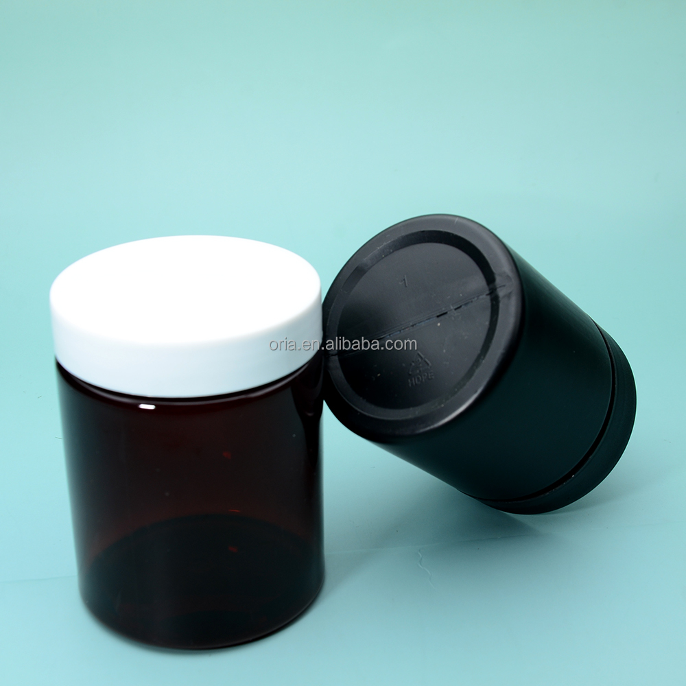 Factory price 100ML 200ML 250ML 300ML 500ML PET chemical drug capsule Packing bottle Plastic bottles