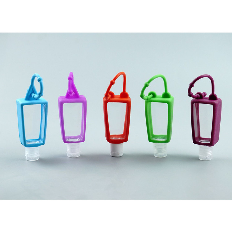 Wholesale 30ml 50ml mini Hand Sanitizer Empty Plastic Instant Disinfecting Alcohol Pocket Hand Wash Antibacterial Hand With Cap