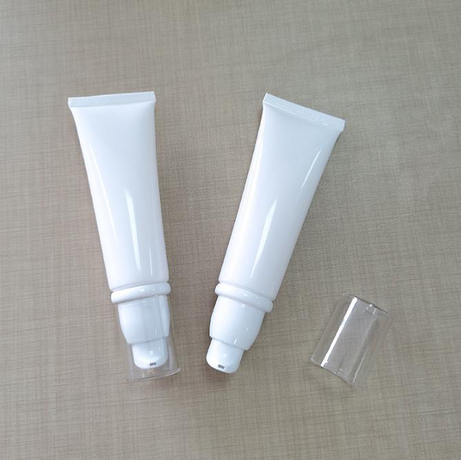 30g 50g 100ml Airless Foundation Lotion Dispenser Tube Bottle Pump Dispenser Cosmetic Serum BB Cream Soft Squeeze Tube Packaging