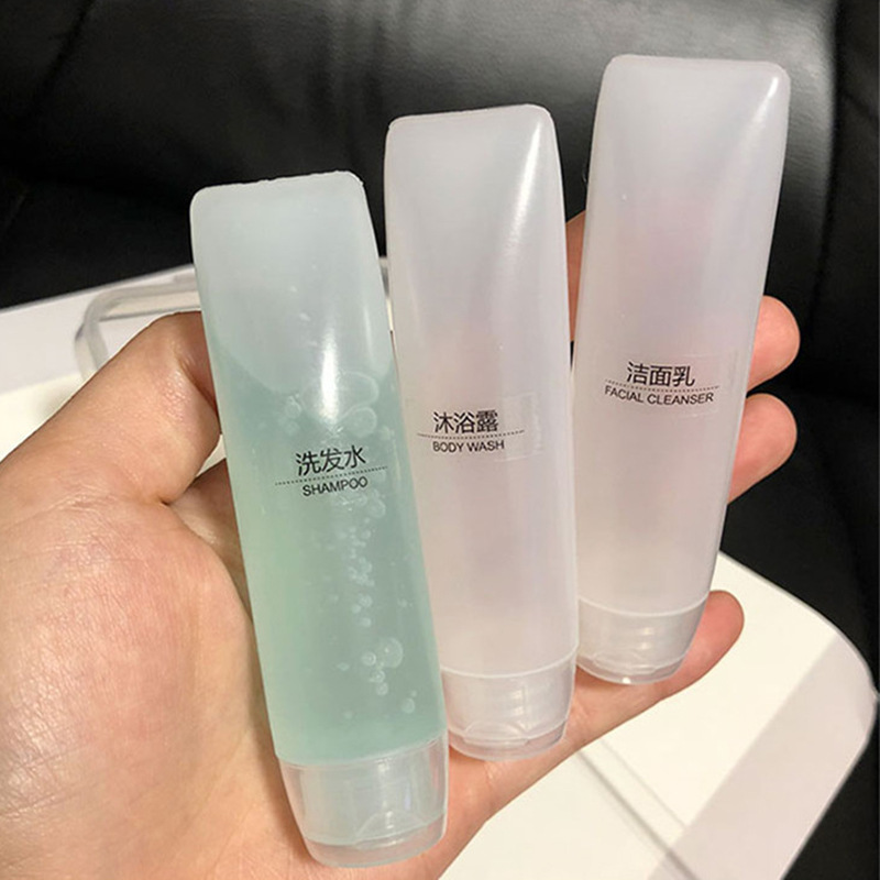 Soft Squeeze Tube 3.3 oz 100ml Face Wash Cleanser Lotion Serum Foundation Pump Tube Plastic soft tube for suncream hand cream