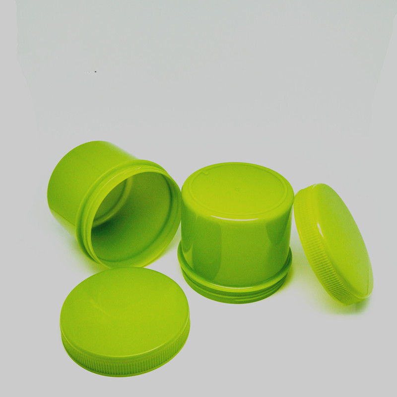 Wholesale 250ml/250g/8oz Whipped Shea Butter Container PP Plastic Green Jars with Lids Hair Product Packaging Bottles and Jars