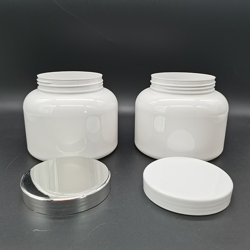 food grade PET PP PE large capacity jar baby cream container customized powder packading 200ml 500ml 800ml 1L