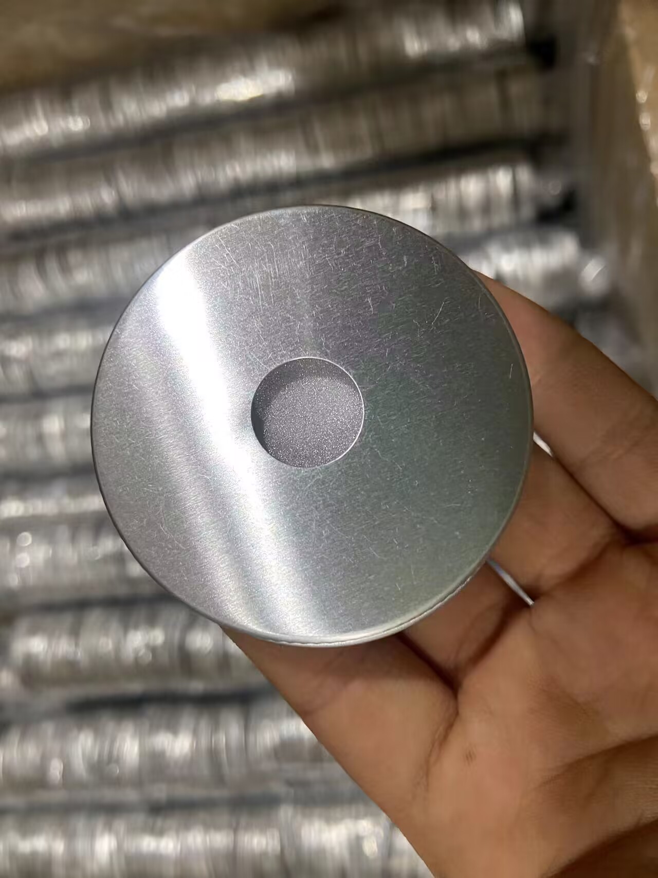 300ml Plastic Bottle With Aluminum lid  with hole and paper gasket