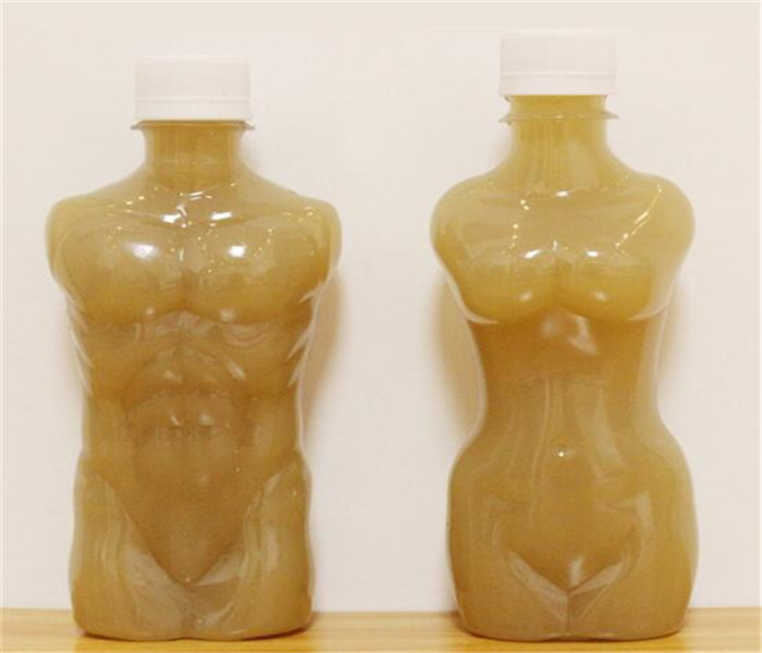 Perfect Unique Design Human Sexy Male or Female Body Shape PET plastic capsules package bottles for Health Care, like Vitamine
