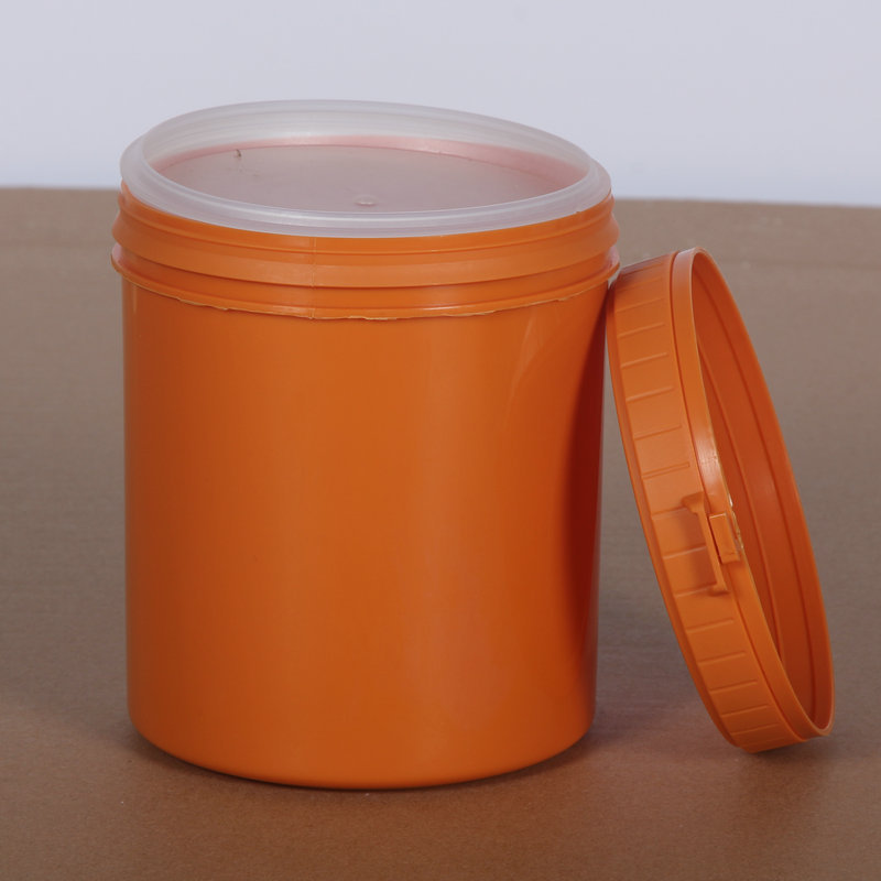 Heat Resistant Jar Customize 200ml 300ml 500ml Snack Butter Food Storage Plastic Jar With Lids Animal Food Jar Packaging